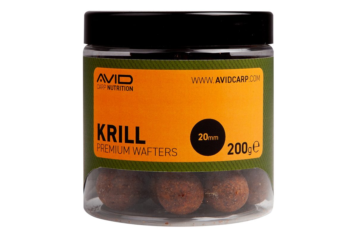 Avid Boilies Premium Wafters Krill 20mm 200g