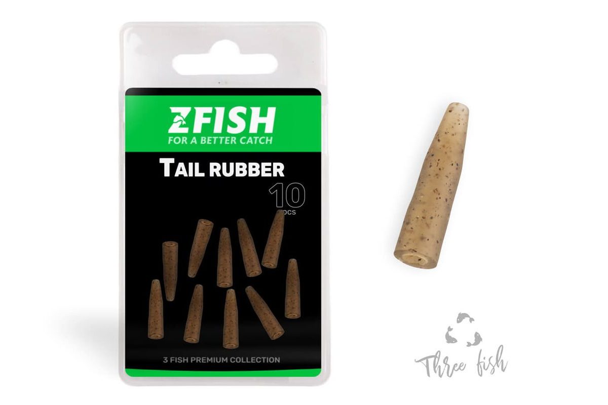 Zfish Převlek na Závěsku Tail Rubber 10ks