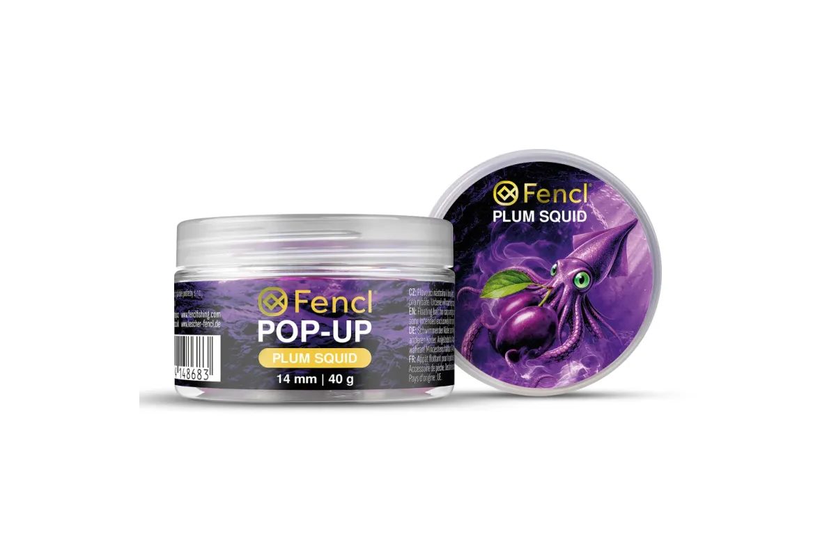 Fencl Boilies Pop Up Plum Squid