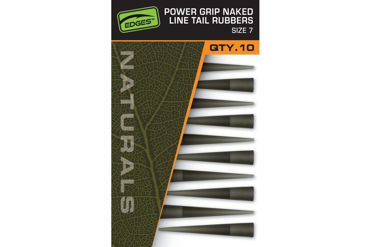 Fox Převleky Edges Naturals Power Grip Naked line tail rubbers size 7 x 10