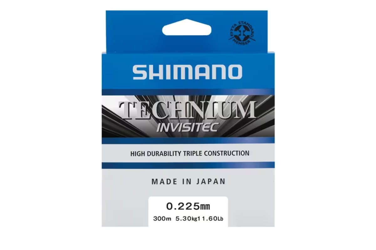 Shimano Vlasec Mainline Line Technium Invisitec 300m