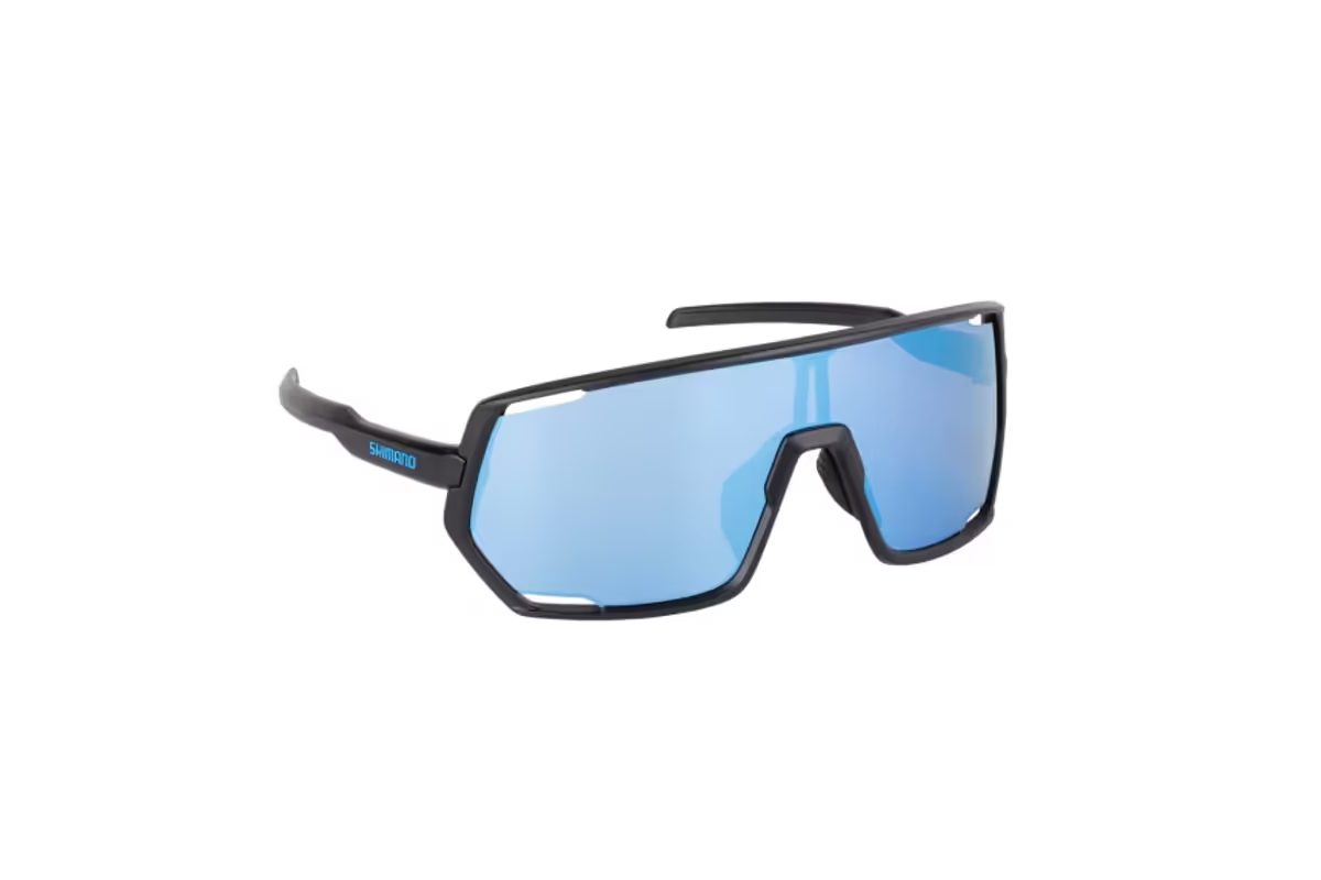 Shimano Polarizační brýle Lesath Matte Black & Blue Mirror