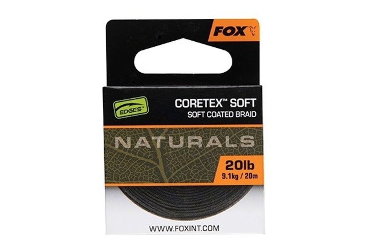 Fox Náväzcová Šnúrka Naturals Coretex Soft 20 m