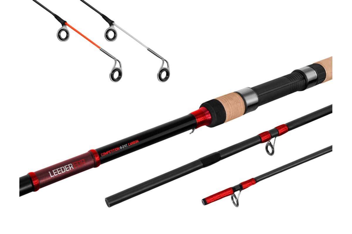 Delphin Prut Leeder Feeder 390cm 130g 3 díl