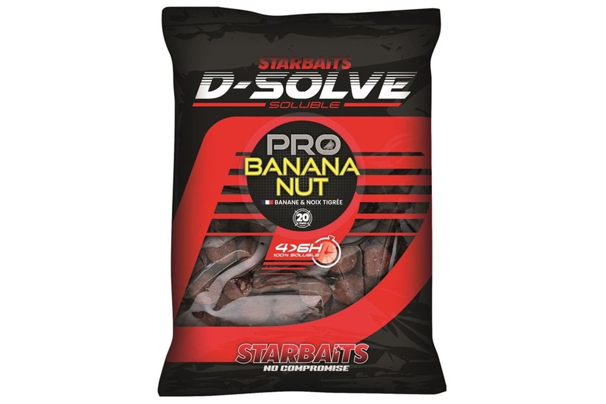 Starbaits Boilies D-Solve Pro Banana Nut 20mm 2,5kg