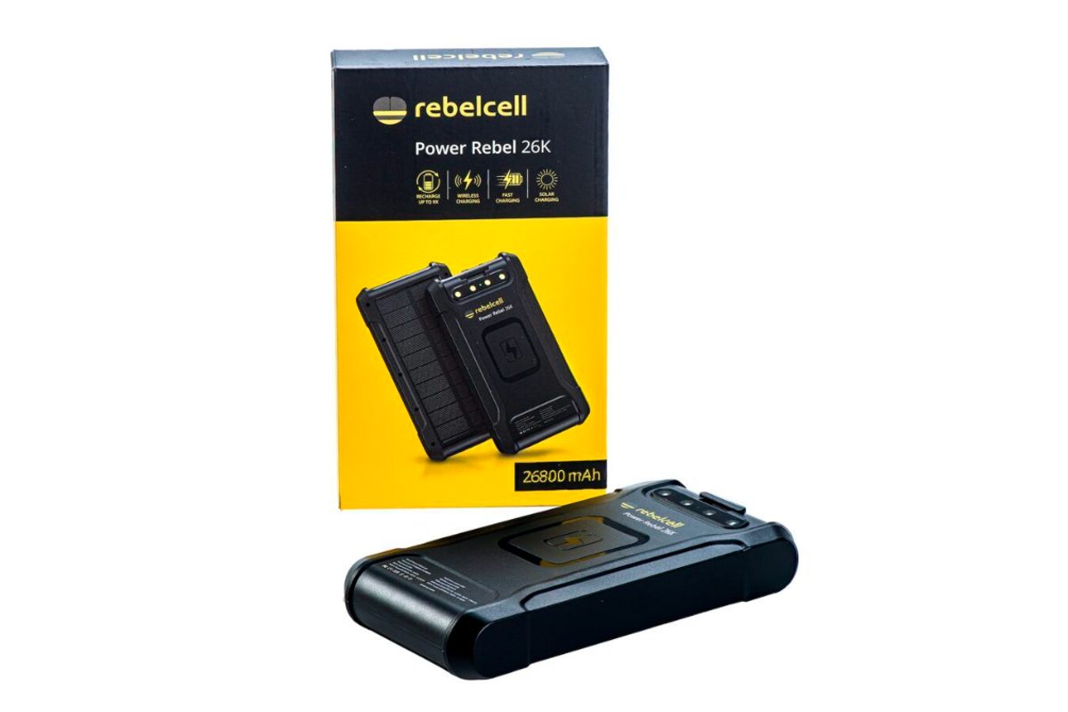 Rebelcell Solární powerbanka Power Rebel 26K