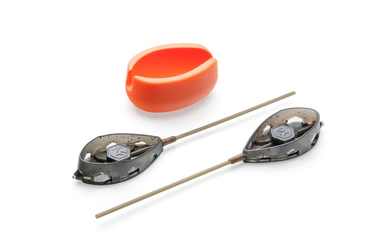 Mivardi Krmítko Method Feeder set QMR Flat XL long (50g + 60g + forma)