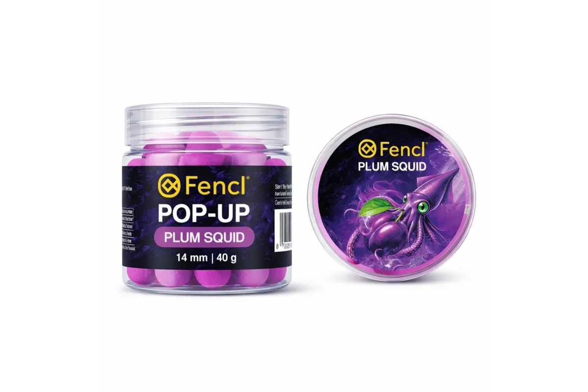 Fencl Boilies Pop Up Plum Squid