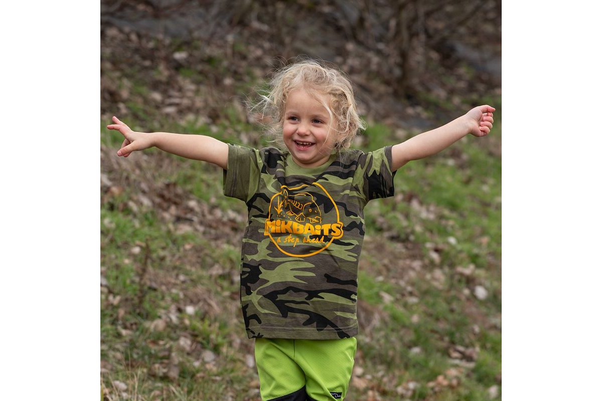 Mikbaits Dětské tričko camou
