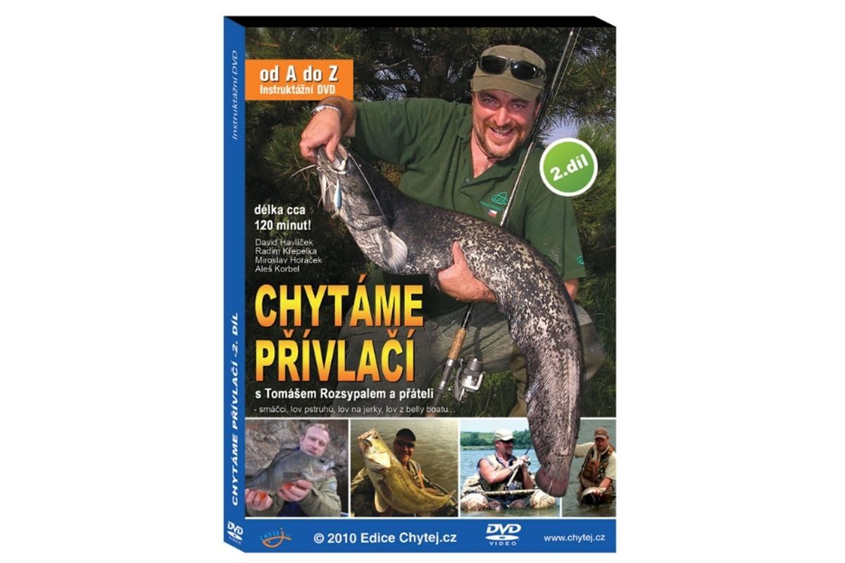 DVD CHYTÁME PŘÍVLAČÍ 2. - s T. Rozsypalem a přáteli - 125 minut