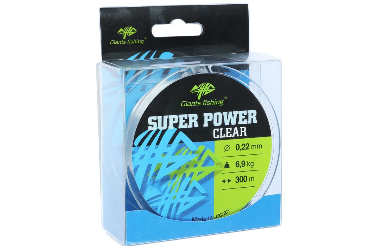 Giants fishing Vlasec Super Power Clear 300m