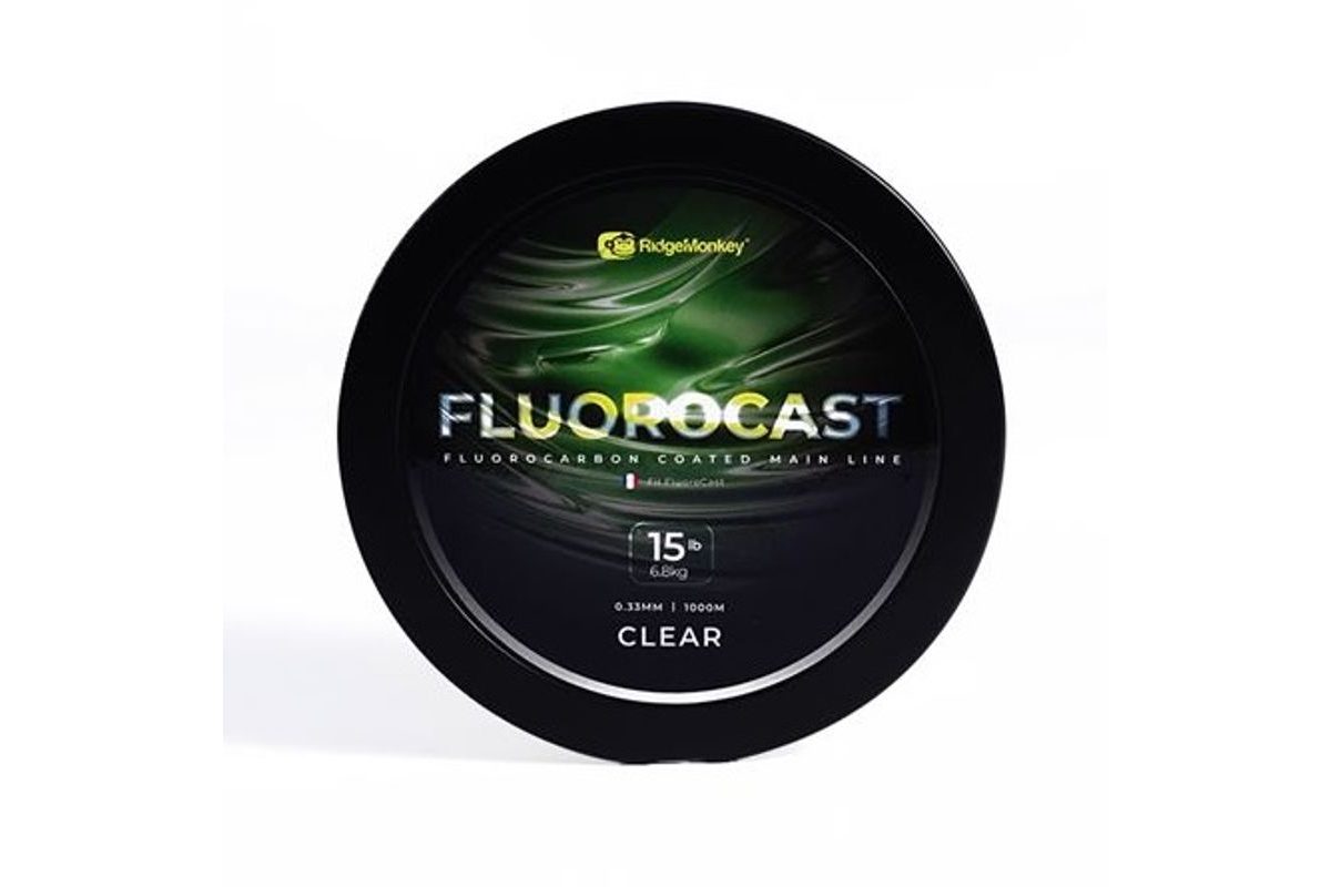 RidgeMonkey Vlasec FluoroCast Fluoro Coated Mainline 1000m