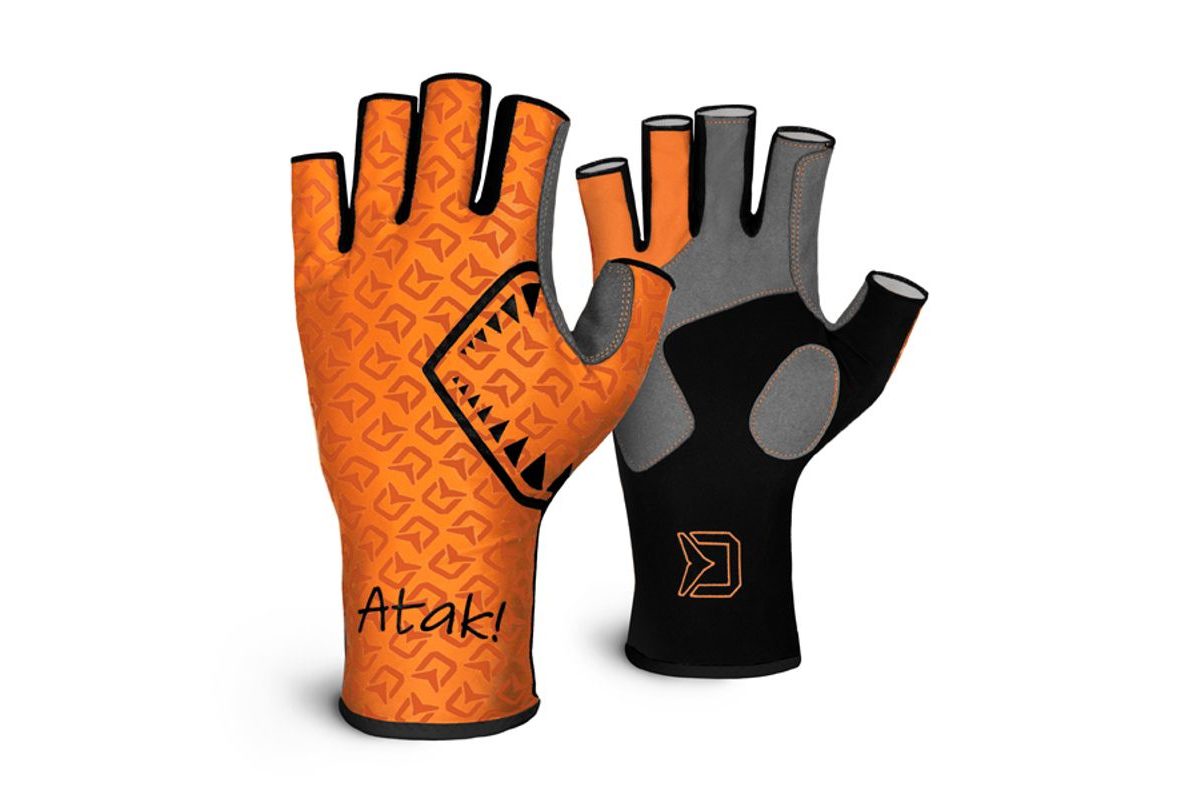 Delphin Bezprstové rukavice Atak! 75F