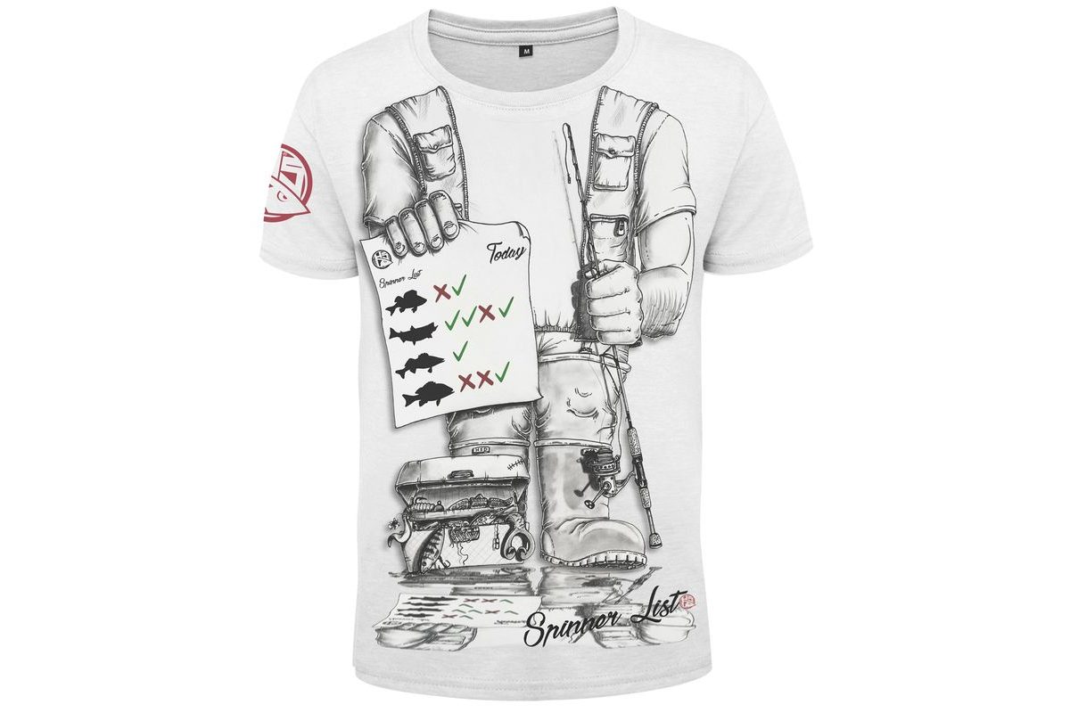 Hotspot Design Tričko Spinner List