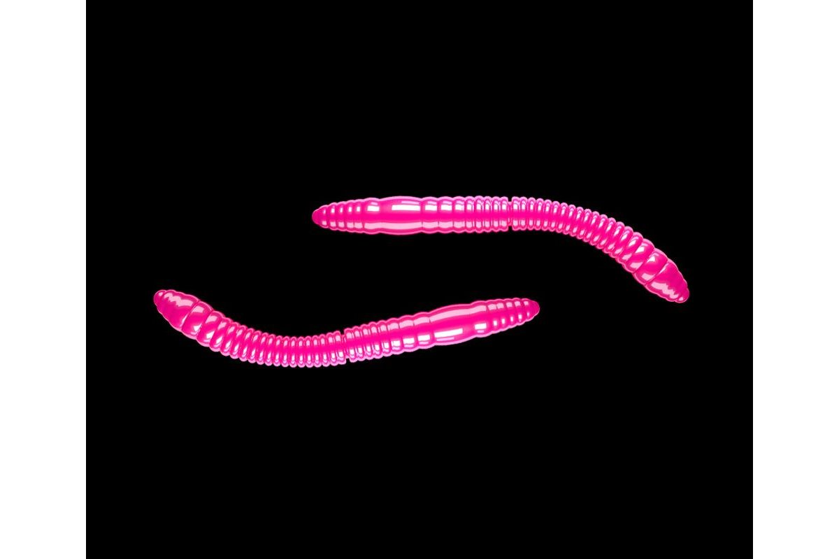 Libra Lures Fatty D’Worm Hot Pink