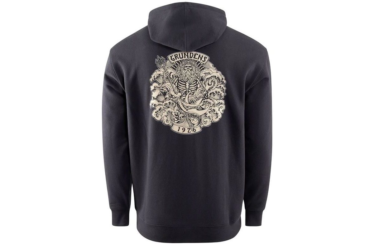 Grundéns Mikina Aegir FZ Hoodie Black