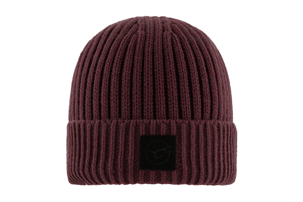 Korda Zimní čepice LE Fishermen Beanie Burgundy