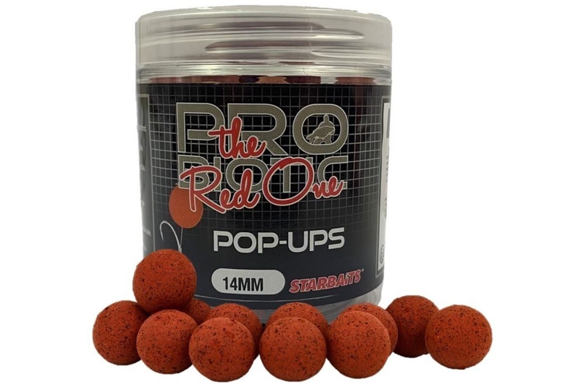Starbaits Plávajúce boilies Pop Up Pro Red One 50g