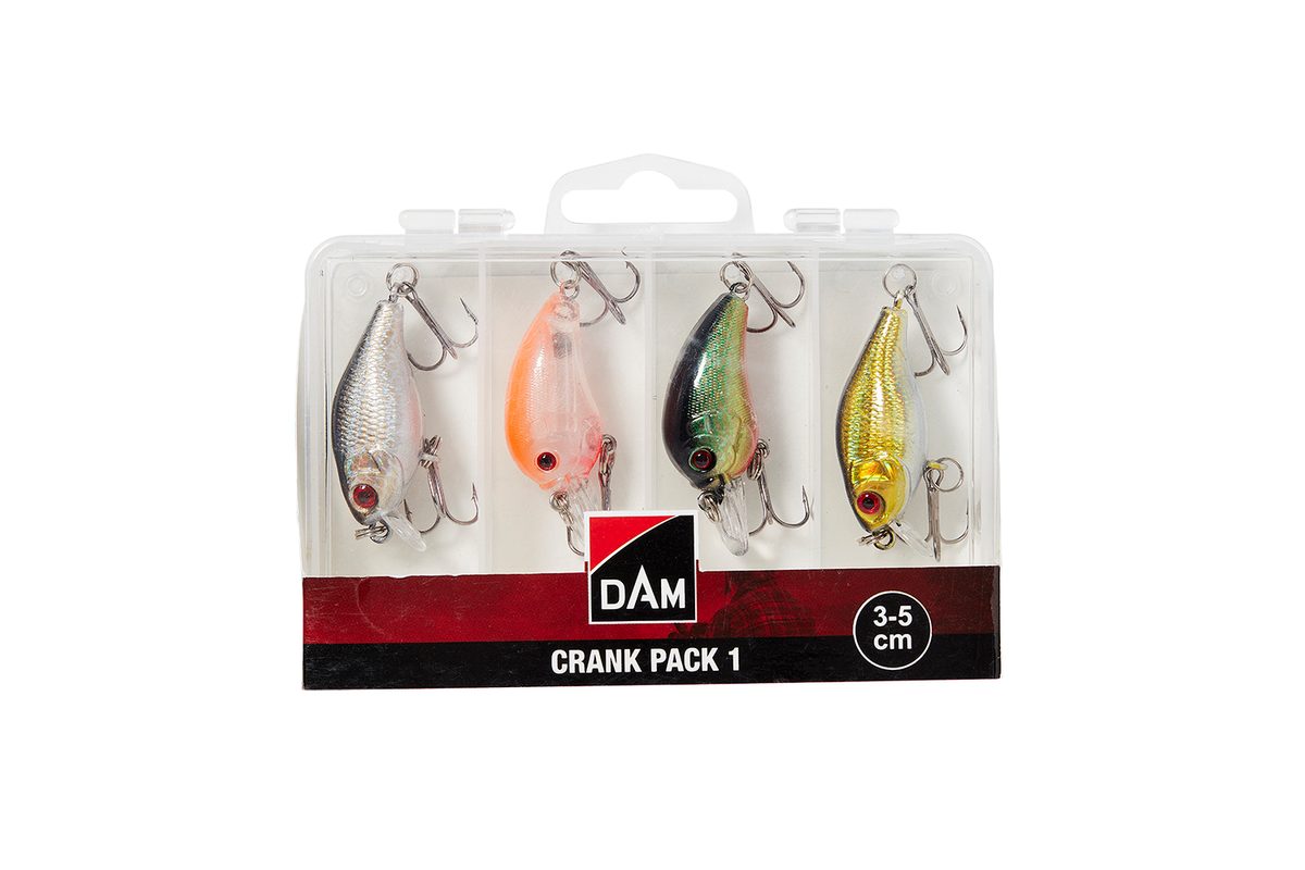 DAM Sada wobleru Crank Pack 4ks