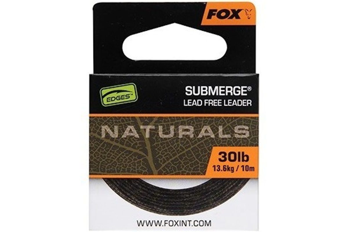 Fox Šňůra Bez Olověného Jádra Naturals Leader 10 m