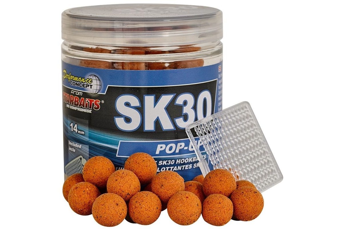 Starbaits Plovoucí boilies Pop Up SK30 50g