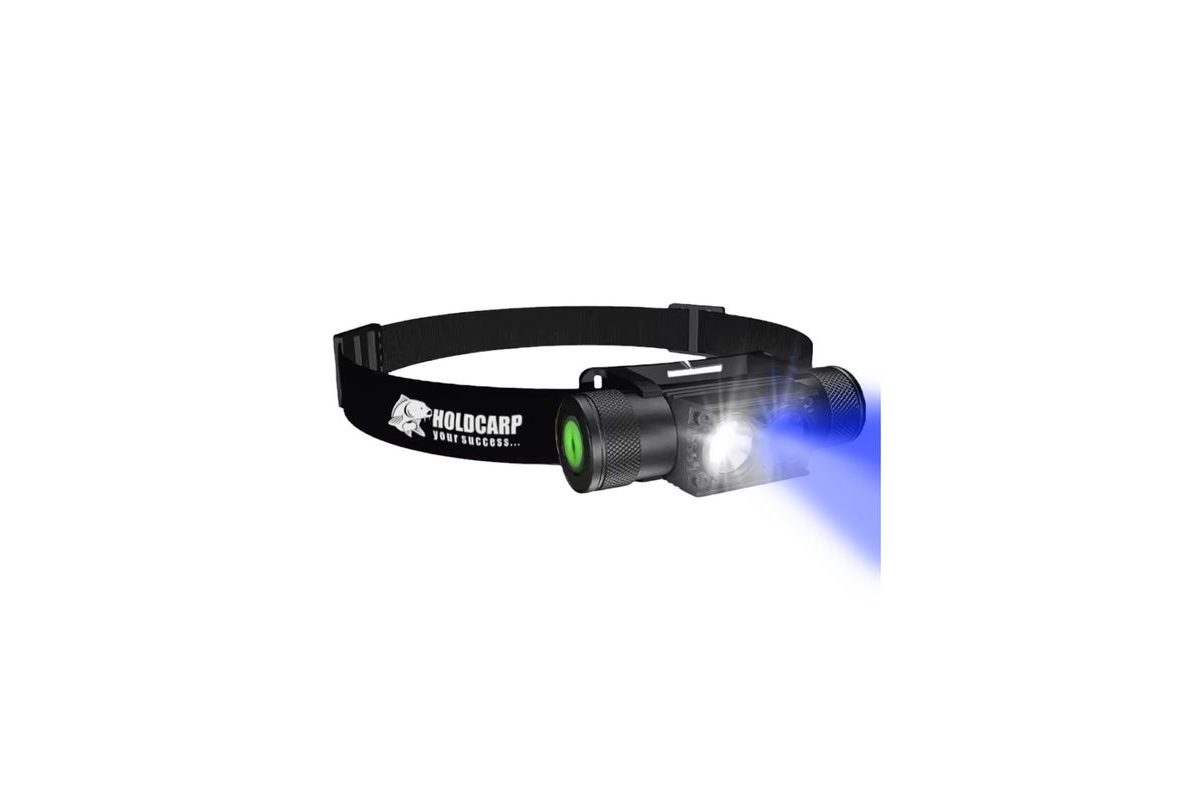 Holdcarp Čelovka SuperBright UV/WHITE 3350mAh Headlamp