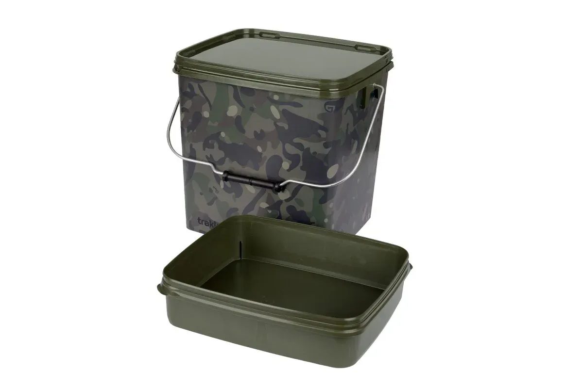 Trakker Kbelík Camo Square Container 13l