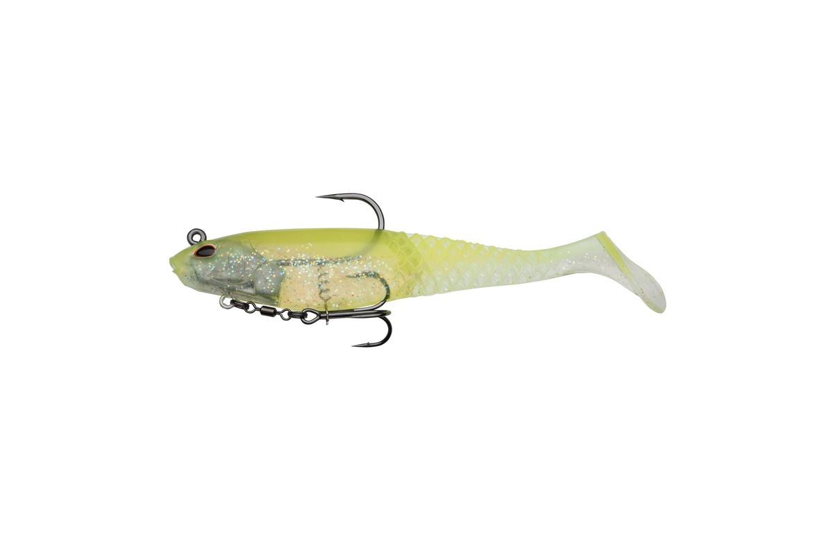 Berkley Gumová nástraha PowerBait Cullshad Deep Lime Ice