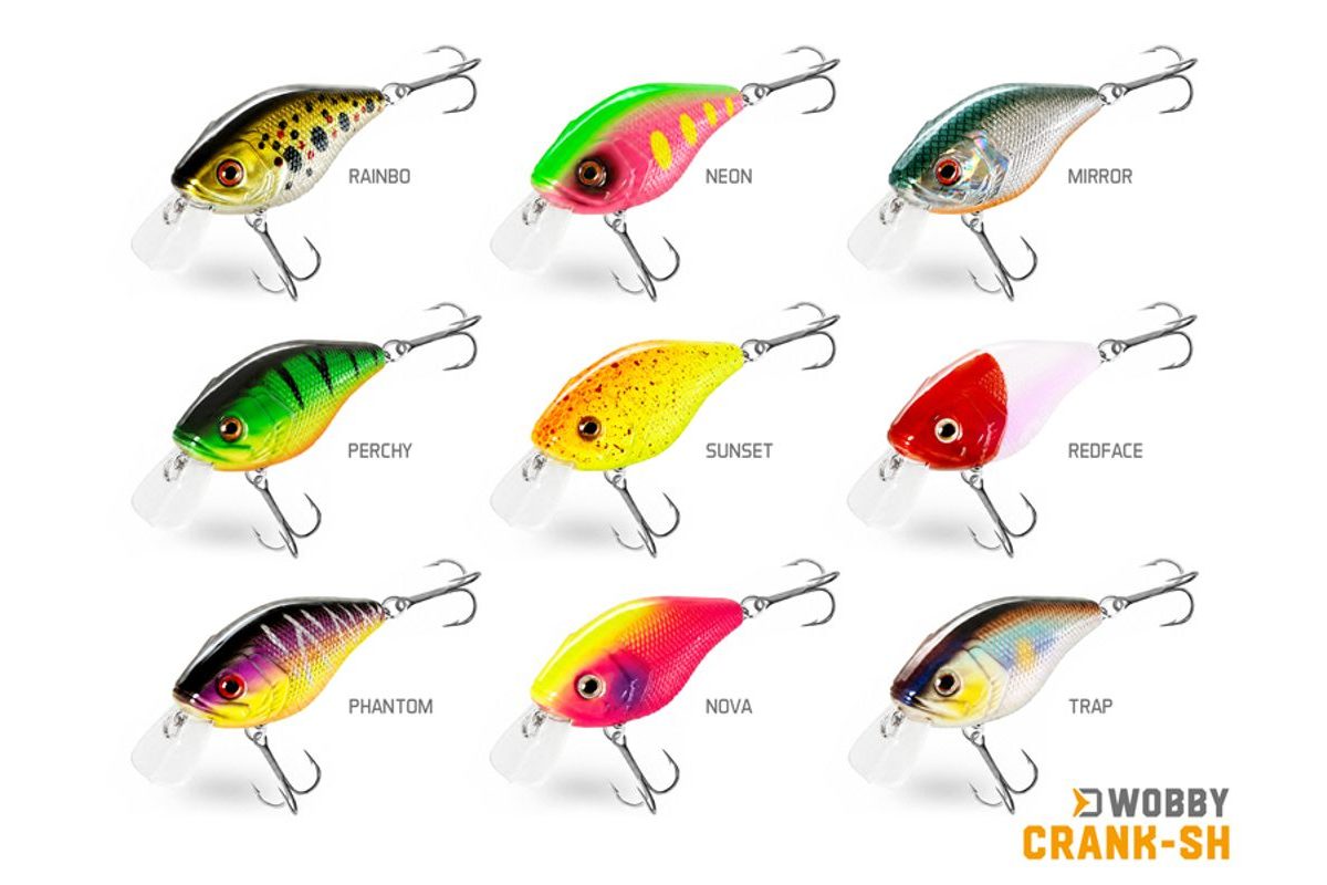 Delphin Wobler Wobby Crank-SH 5cm 8g