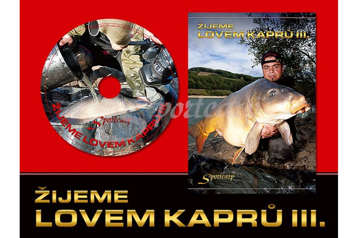 Sportcarp DVD Žijeme lovem kaprů III