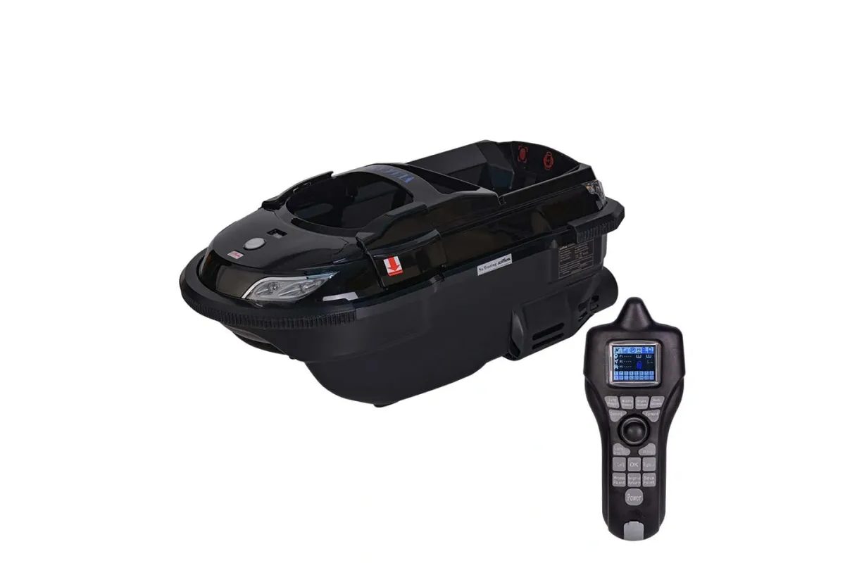 Boatman Zavážacia lodička Vulcan GPS Čierna