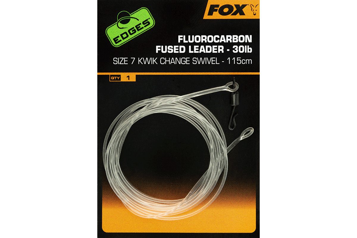 Fox Návazec Fluorocarbon Fused leader 115cm 30lb