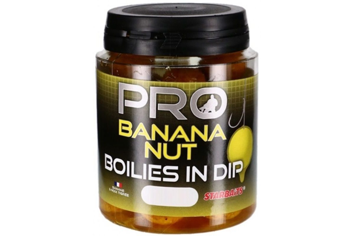 Starbaits Boilies v dipu Pro Banana Nut 150g