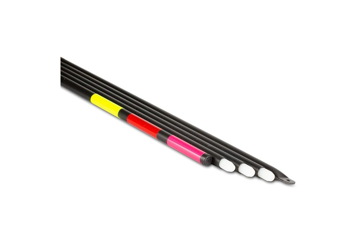 Mikbaits Tyčová bójka čierna - skrutkovacie spoje 5m