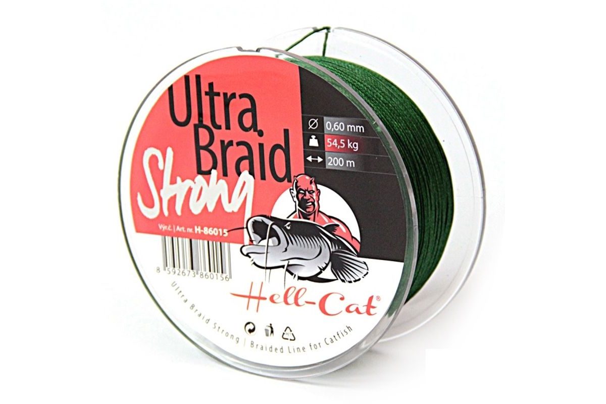 Hell-Cat Splétaná šňůra Ultra Braid Strong