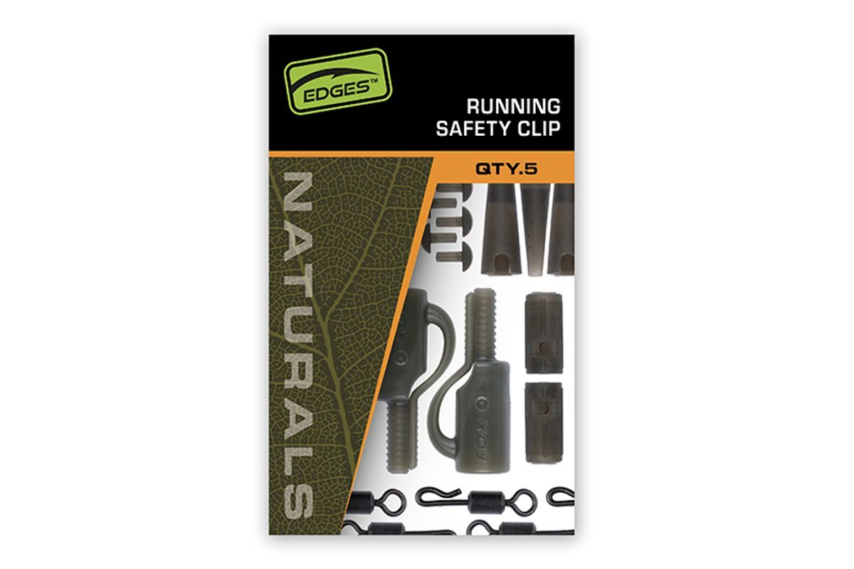 Fox Závěsky Edges Naturals Running Safety Clip Kit 5ks