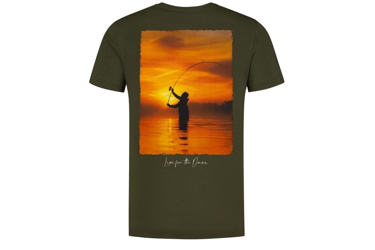 Korda Tričko Sunrise Tee Dark Olive