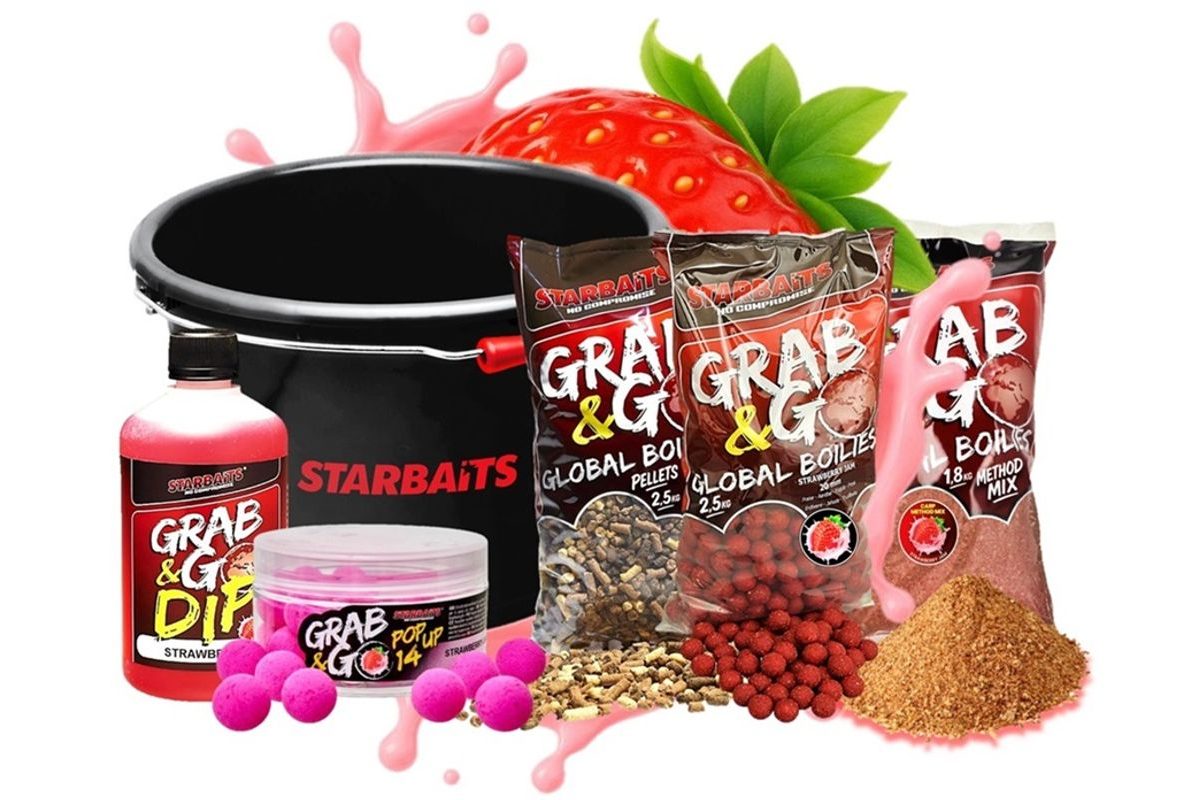 Starbaits Akčný vedierko Global Strawberry Jam
