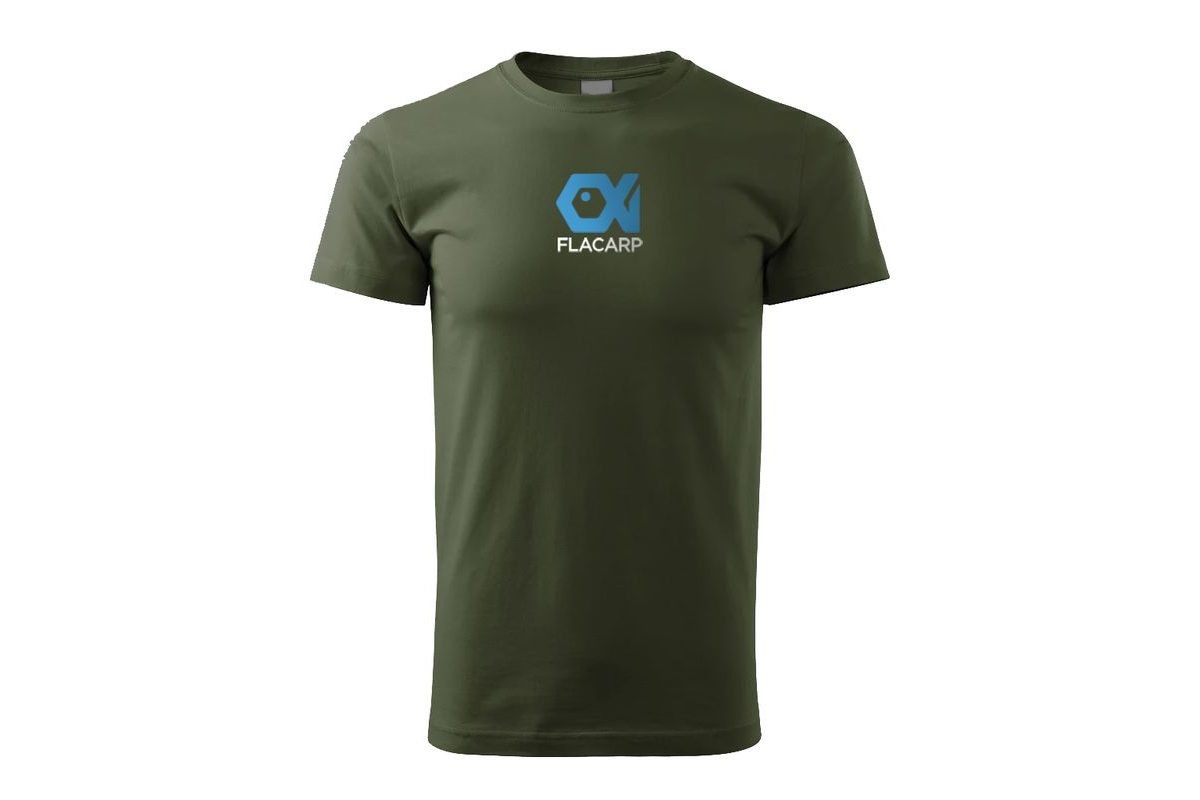 Flacarp Triko military s barevným potiskem