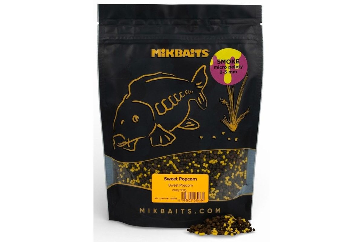Mikbaits Smoke Micro pelety 2-3mm 350g