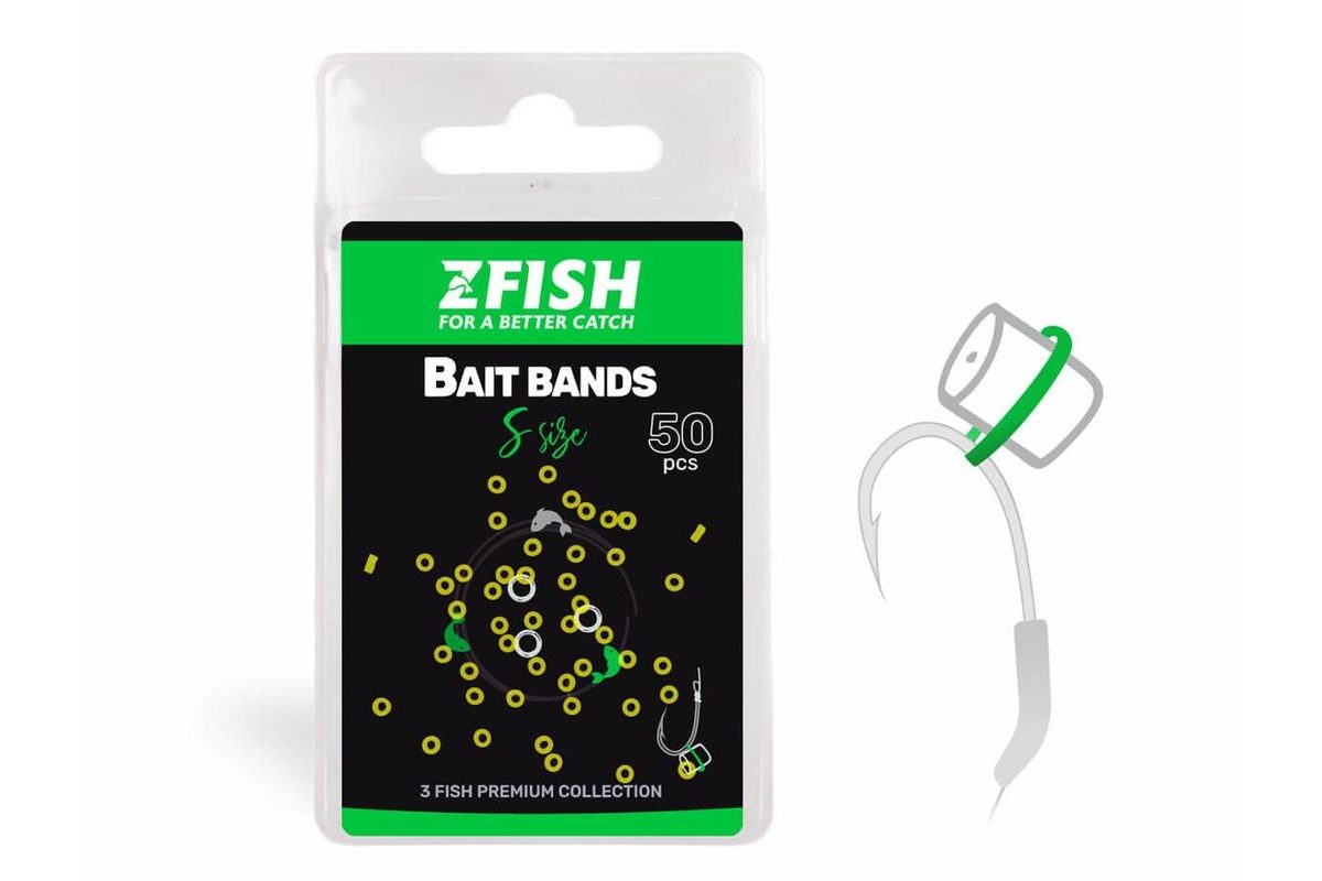 Zfish Kroužek Micro Bait Bands 50ks