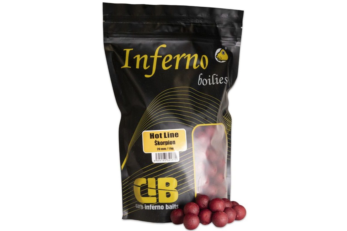 Carp Inferno Boilies Hot Line Škorpion