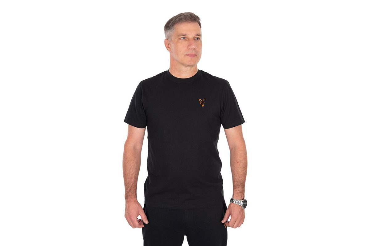 Fox Triko Classic T Black / Orange
