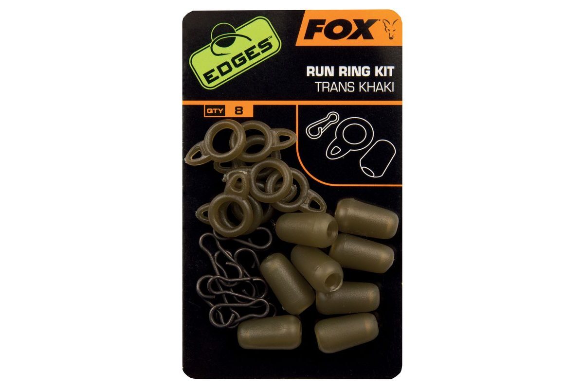 Fox Sestava na únikovou montáž Edges Run Ring Kit 8ks