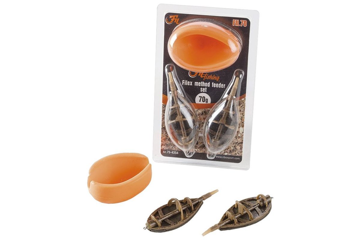 Filfishing Method Feeder Set FILEX 2+1