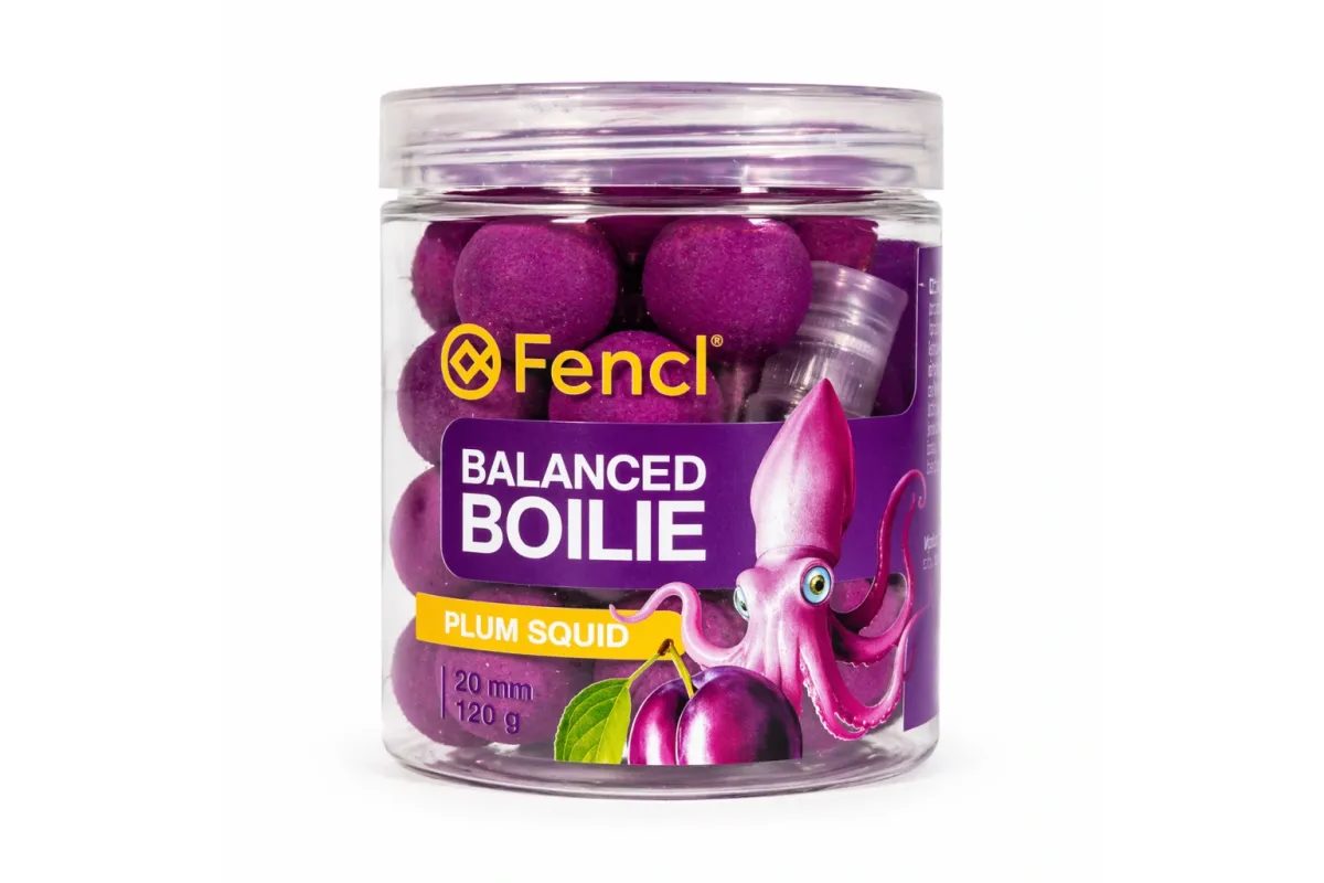 Fencl Balanced Boilie Plum Squid 120g