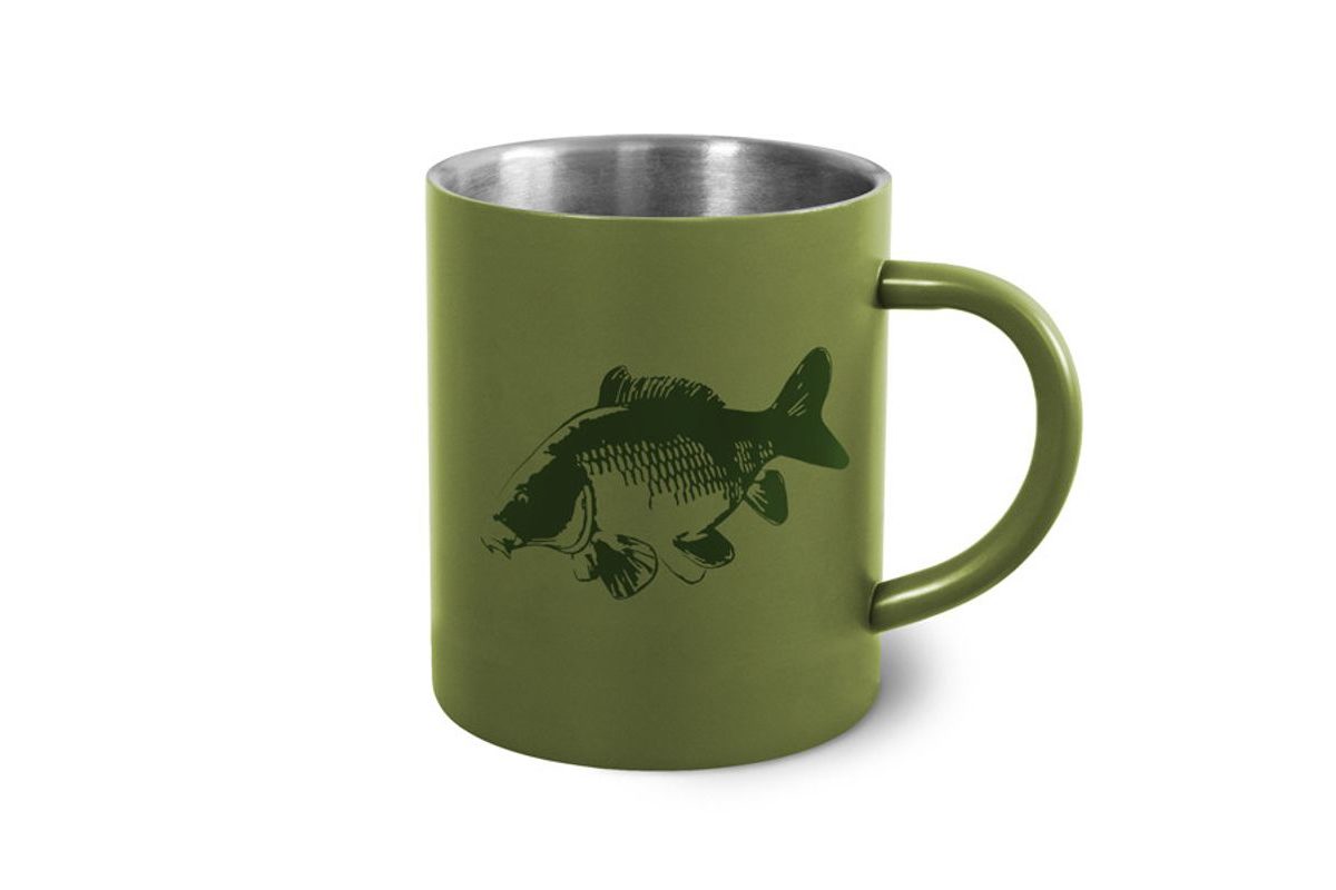 Delphin Nerezový hrnek Carp