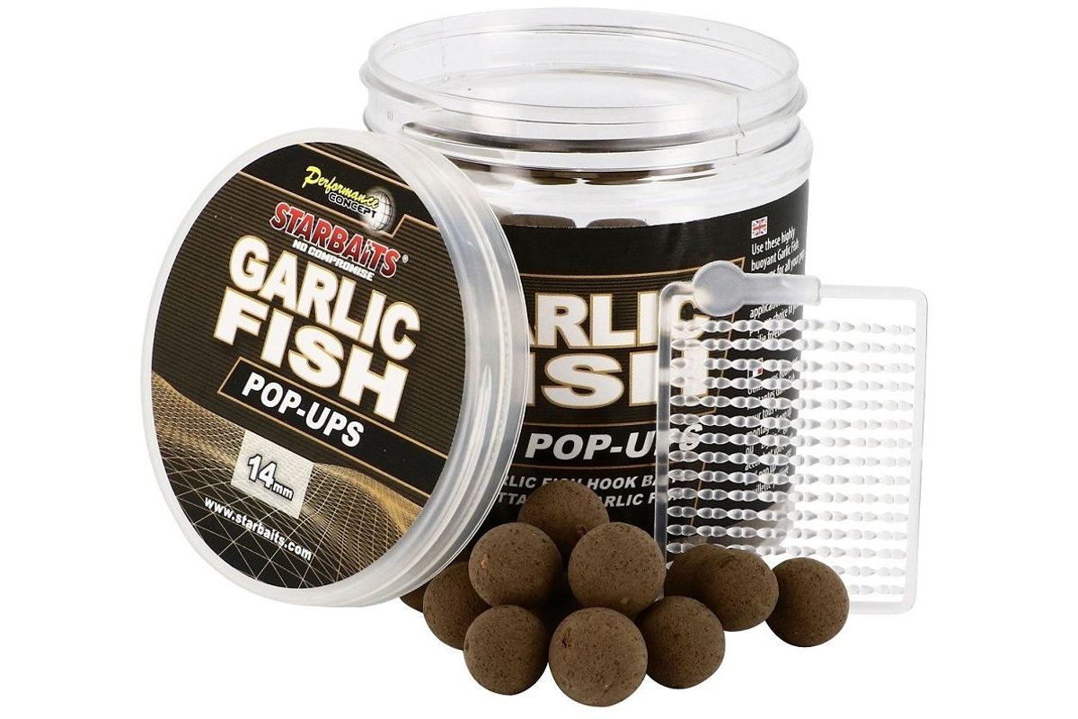 Starbaits Plovoucí Boilie Garlic Fish 80g