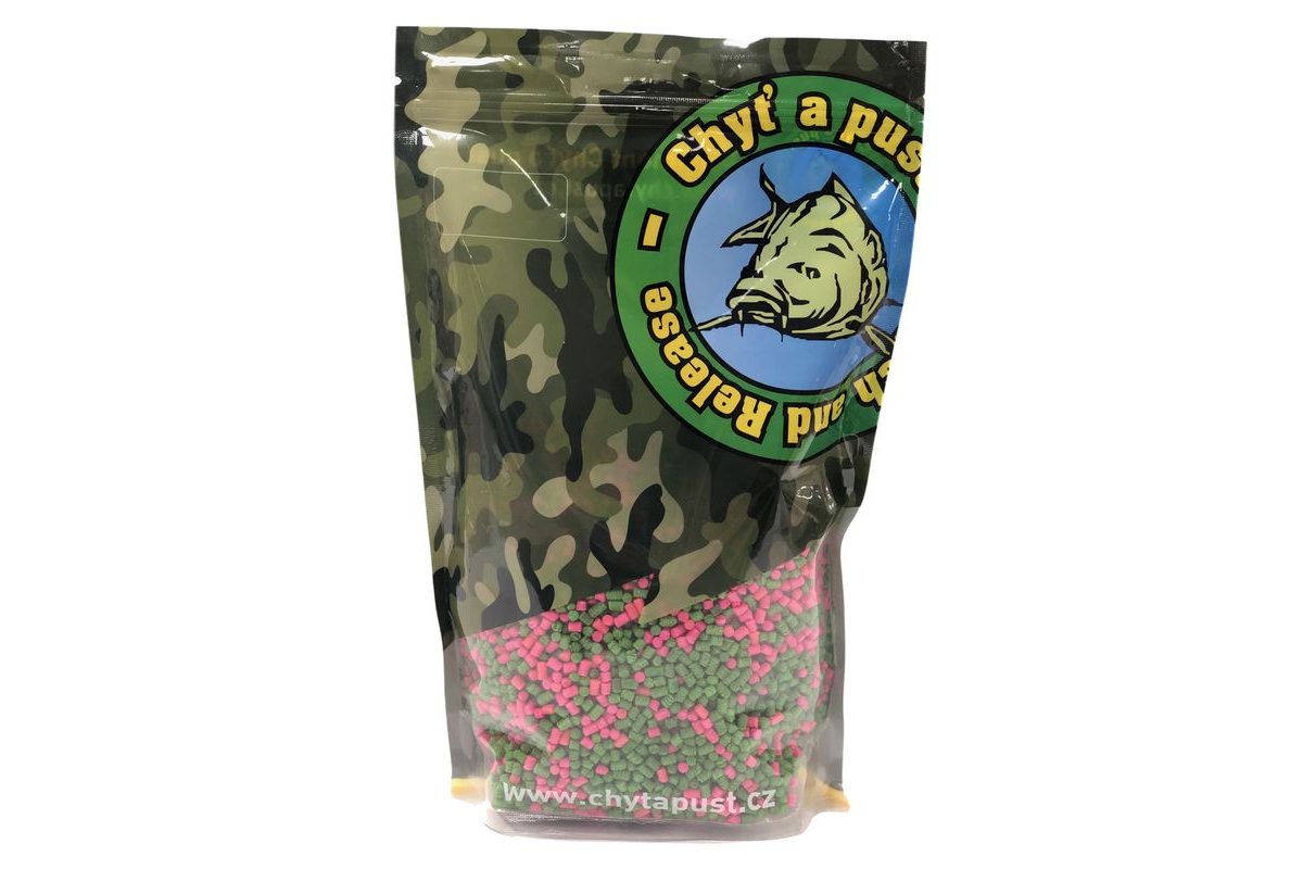 Chyť a pusť Pelety Fluo Mini signal PVA Mix 3mm 900g