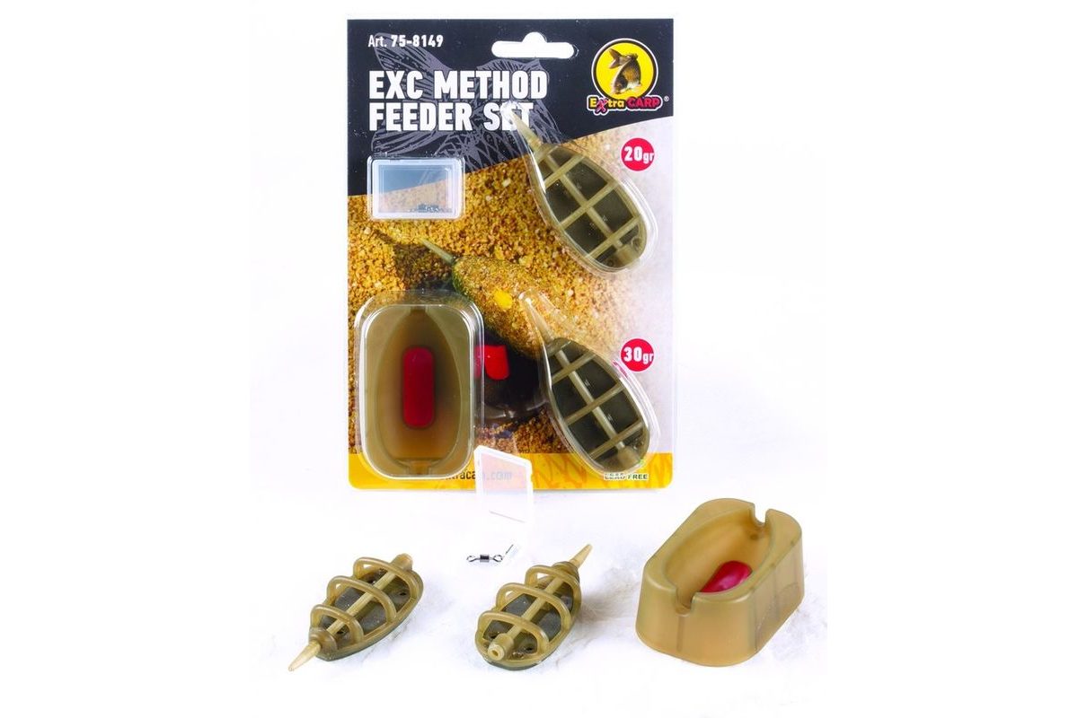 Extra Carp Method Feeder Set 50,60g + formička